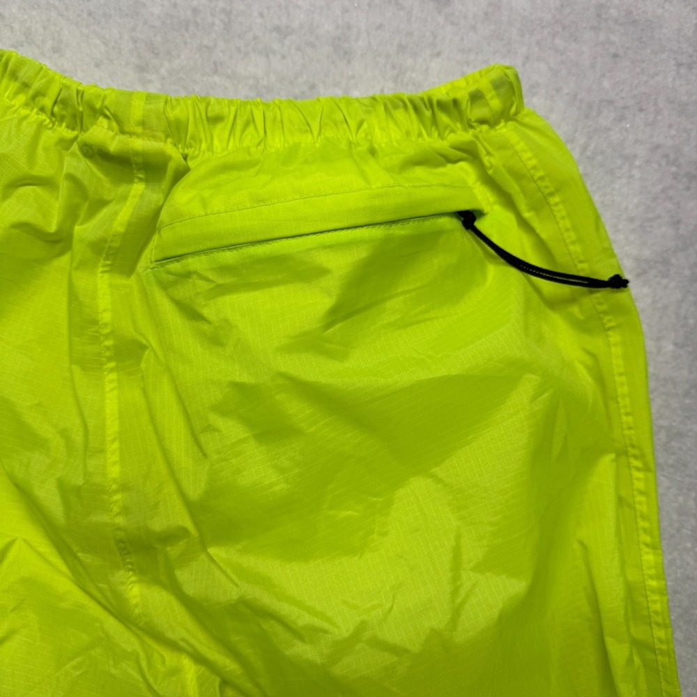 Vintage Performance Cycling Nylon Ripstop Rain Pants Yellow Men's Size Medium - Picture 9 of 9